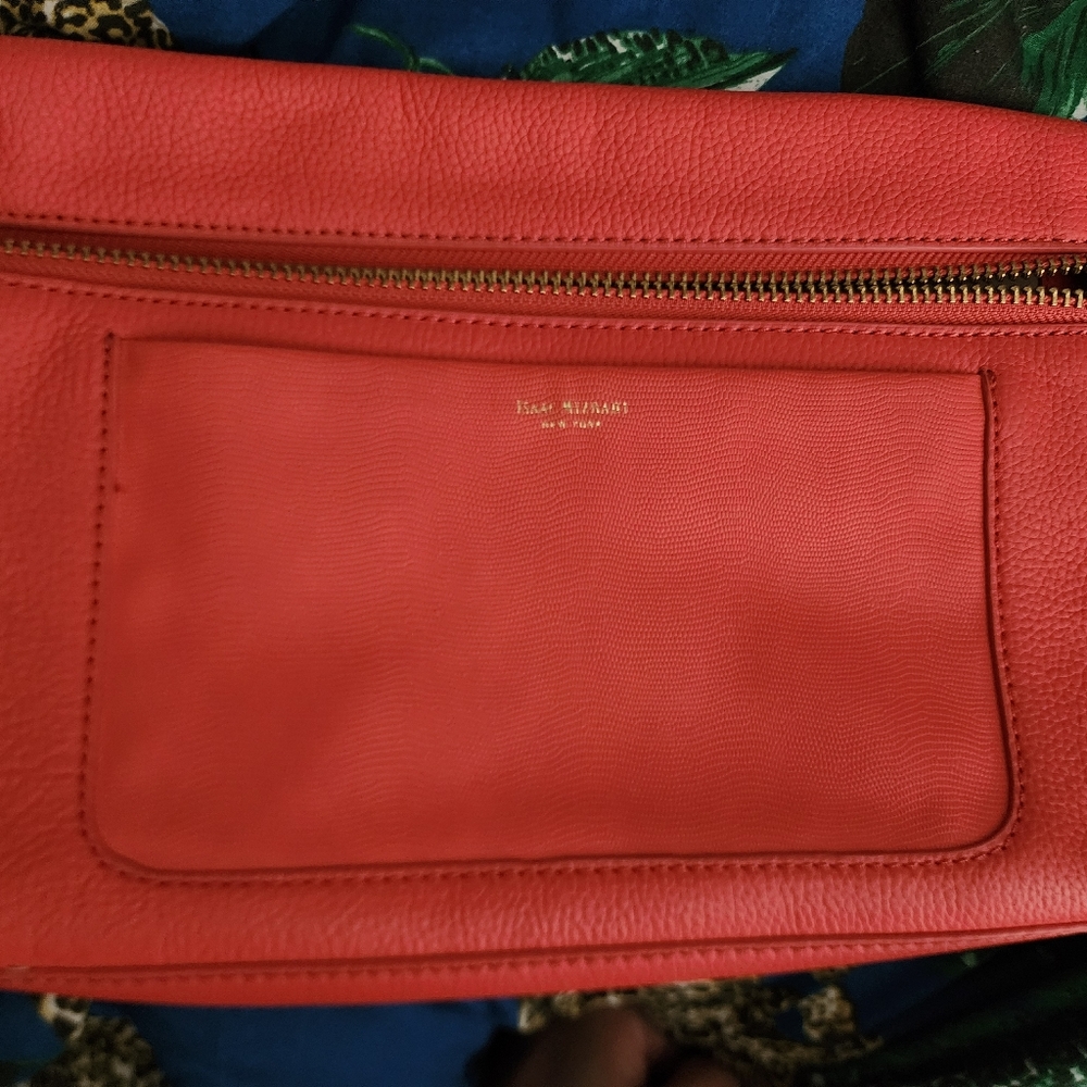 isaac mizrahi salmon clutch